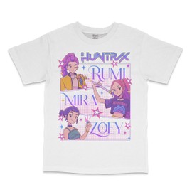 Hunter Demons Pop K Movie Inspired T-Shirts (US, Alpha, Small, XX-Large, Regular, Regular, Anime Front)