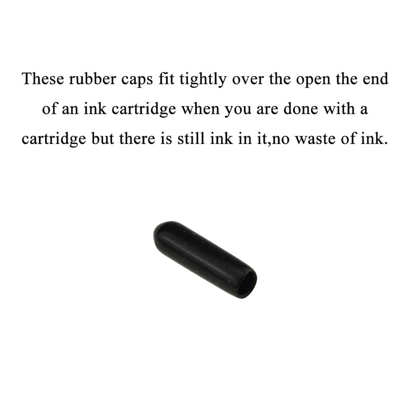 Acoeitl Round Rubber End Tube Bolt Caps Cover Plug Insert
