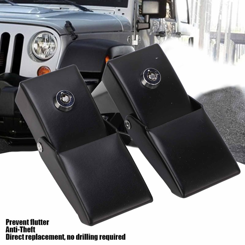 Metal Lock Hood Lock Catch Latch Kit for Jeep Wrangler