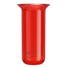 FoldTier 10" Sanctuary Globe Red Glass Church Sanctuary Light Holders Replacement Glass Fits Candle Electric Wick for Church, Altar, Prayer Decor