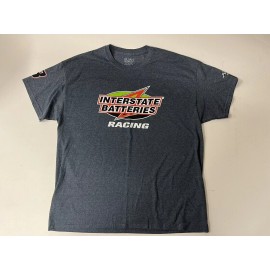 Gildan DryBlend, 50% cotton & 50% polyester NEW Bobby Labonte #18 Interstate Batteries Joe Gibbs Racing Size Medium T-Shirt