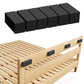 25Pcs Headboard Stoppers for Wall，EVA Foam Pads Anti-Vibration for Bed Frame Furniture Protectors,10Pcs (15mm)+15Pcs (5mm) Wall Noise Stoppers,Self Adhesive Furniture Pads for Chair Legs Table Legs