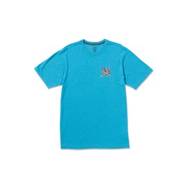 Volcom Men's Eye Warp Short Sleeve Tee, Bay Blue Heather