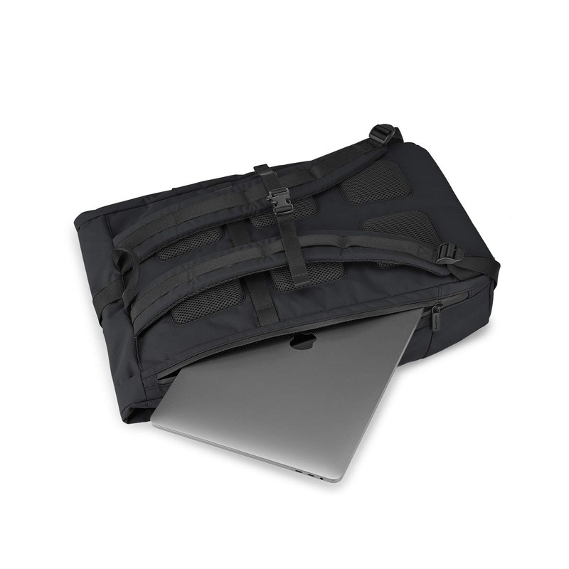 Moleskine Metro Rolltop Backpack, Black