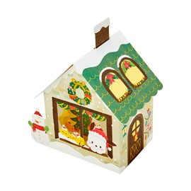 Sanrio Christmas Card Pochacco House Message Card Greeting Card JX 77-4 109444