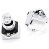2pcs Chrome Push Button Catch Door Lock 17-25mm for Boat