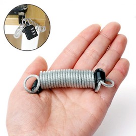 Multipurpose colored high elasticity wire spring 1 1.5M GD-10072 1M/black 3ea