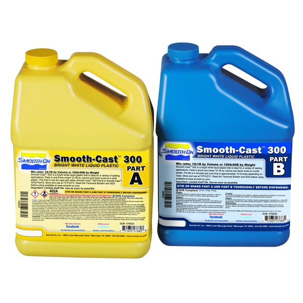 Smooth-Cast 300 Liquid Casting Plastic - Gallon Unit