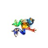 Handmade Frog Art Glass Blown Reptiles Animal Figurine
