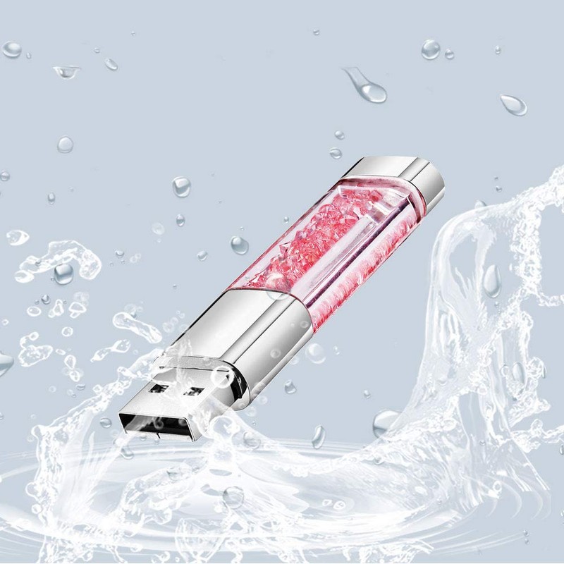 GARRULAX USB Flash Drives, Upgraded Waterproof 16GB / 32GB Lovely
