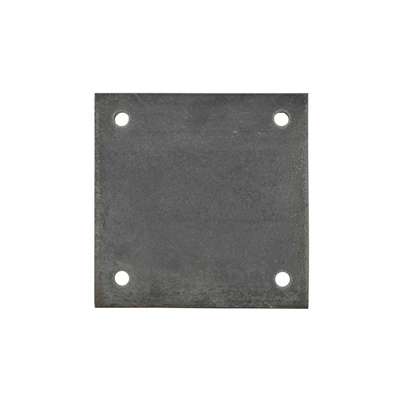 8" x 8" x 3/8" Hot Rolled A36 Steel Base