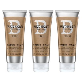 TIGI Bed Head For Men Power Play Firm Finishing Gel Triple Pack (3 x 200 ml)