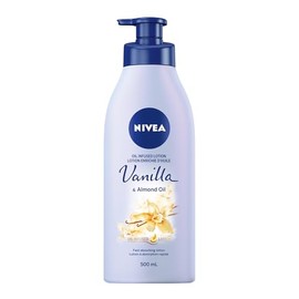 NIVEA NIVEA Oil-Infused Vanilla & Almond Oil Body Lotion | Non-greasy, Fast Absorbing Daily Moisturizer |24H Deep Moisture |For all skin types Normal to Dry | Dermatologically tested | 500 mL