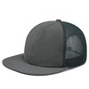 Clakllie Breathable Flat Bill Trucker Cap Cooling Baseball Cap Mesh