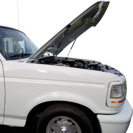 Redline Tuning 21-11033-03 Hood QuickLIFT Elite System Compatible with Ford F150 F250 Bronco 1992-1997 (Stainless Steel Struts)