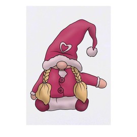 'Girl Gonk' Temporary Tattoo - Water Resistant, Skin-Safe, Non-Toxic Transfer (TO00056077)