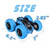 Electronix Express Remote Controlled Double-Sided Stunt Car with Rechargeable Battery