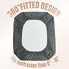 Downstoria Waterproof Mattress Protector, Queen Size Mattress Pad, Soft Breathable