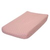 Go Mama Go Pink with Chocolate Polka Dots Changing Pad