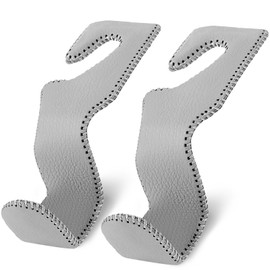 Etre Jeune Car Purse Hook, Headrest Hooks for Car Bag Hooks Seat Hooks Holder Car Accessories Interior, 2 Pack Grey