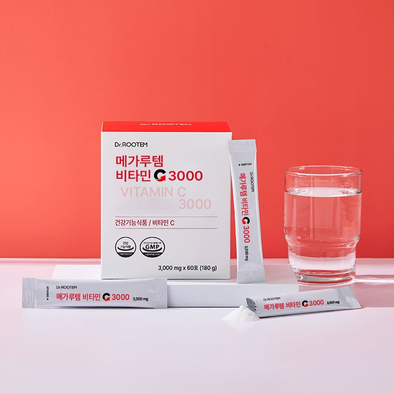 Dr. Rootem Megarootem Vitamin C 3000 High-content Vitamin C Powder