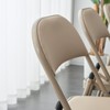 4pcs Elegant Foldable Chairs, for Living Room, Dining Room, Bedroom,