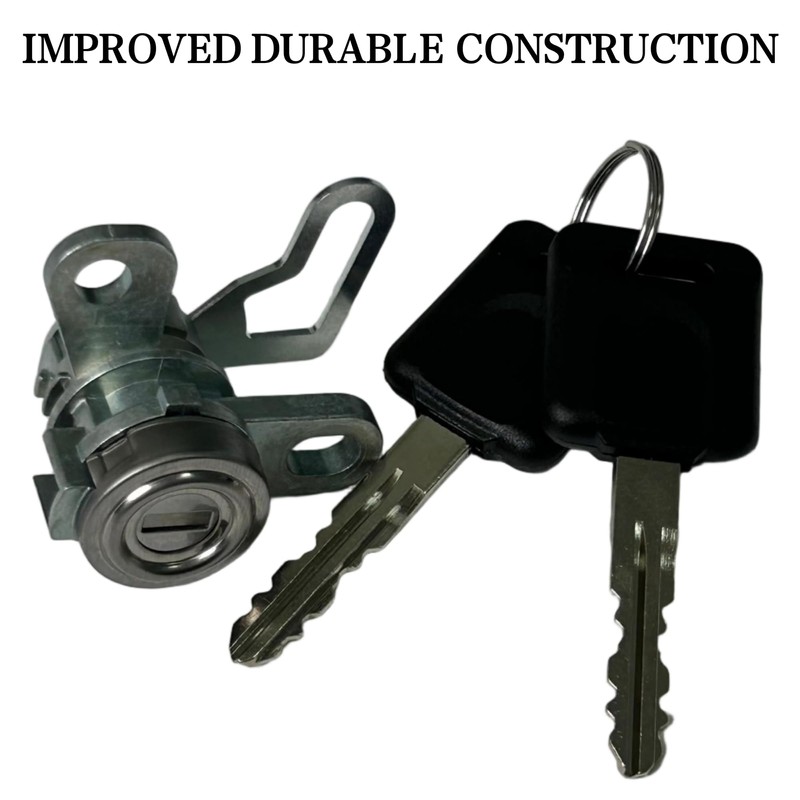 PMFCA Tailgate Lock Cylinder with 2 Keys for Nissan Frontier
