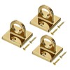PATIKIL Pad Eyelet Plate U Hook 3 Pack Metal Ceiling