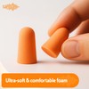 Sanquell Soft Disposable Foam Ear Plugs, 70 Pairs, SNR 38