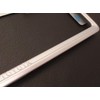 Genuine Toyota License Frame (Silver Metallic Rear) Compatible with Vellfire