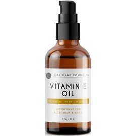 Kate Blanc Cosmetics Aceite de Vitamina E 30 ml - Antioxidante - Hidratante - Piel Suave - Hecho en USA