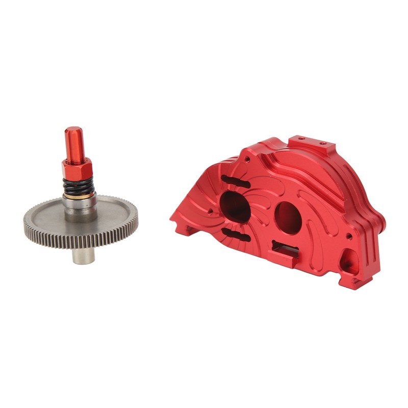RC Gearbox Cover Aluminum Alloy Transmission Box Housing with Gear