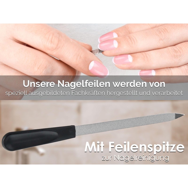Solingen Nail File Manicure Sapphire Nail File Made in Germany