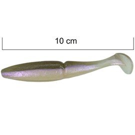 SEABUZZ Rubber Fish Fishing Lure Set 5 Pieces x 100 mm - Rubber Bait for Catfish and Zander & Pike - Trout & Perch Artificial Bait - Predator Fish Fishing Set - Freshwater and Saltwater Fishing