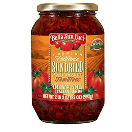 35 oz Bella Sun Luci Sun Dried Tomatoes Julienne Cut in Olive Oil
