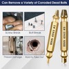 AYMBH Set 6-Piece HSS Drill Bit Kit for Stripped, Rusted,