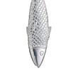 Fish Scaler, Aluminium, 22 cm, Silver
