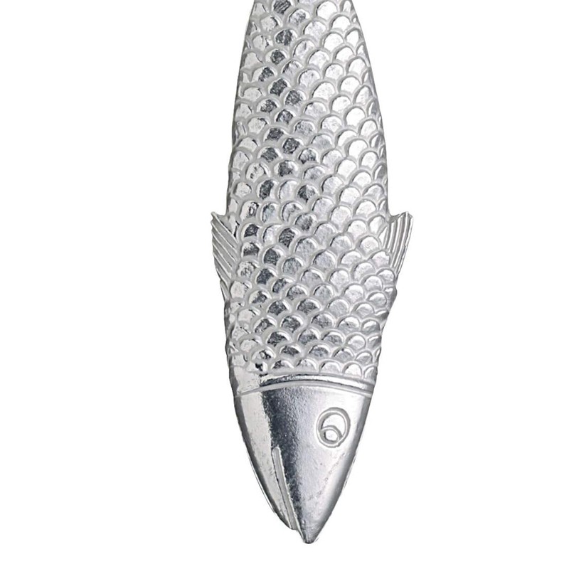 Fish Scaler, Aluminium, 22 cm, Silver