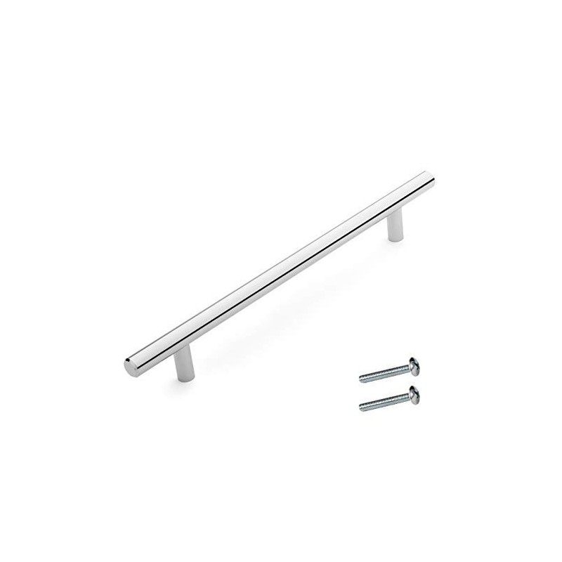 Dynasty Hardware P-1004-26 European 8-3/4" Bar Cabinet Pulls Polished Chrome