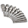 TIMESETL 6-15mm Magnetic Nut Setter Driver Drill Bit Set 1/4