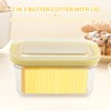 32OZ Butter Slicer Cutter and Airtight Container for Fridge