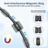 78.7in/2M 4-Pin AMS Lite Extension Cable - 22AWG High-Speed Copper