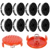 AF-100, A6481 Grass Trimmer Spool Compatible with Black + Decker,
