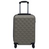 Udorich Hardcase Trolley Suitcase with Security Lock and 360-Degree Castors,