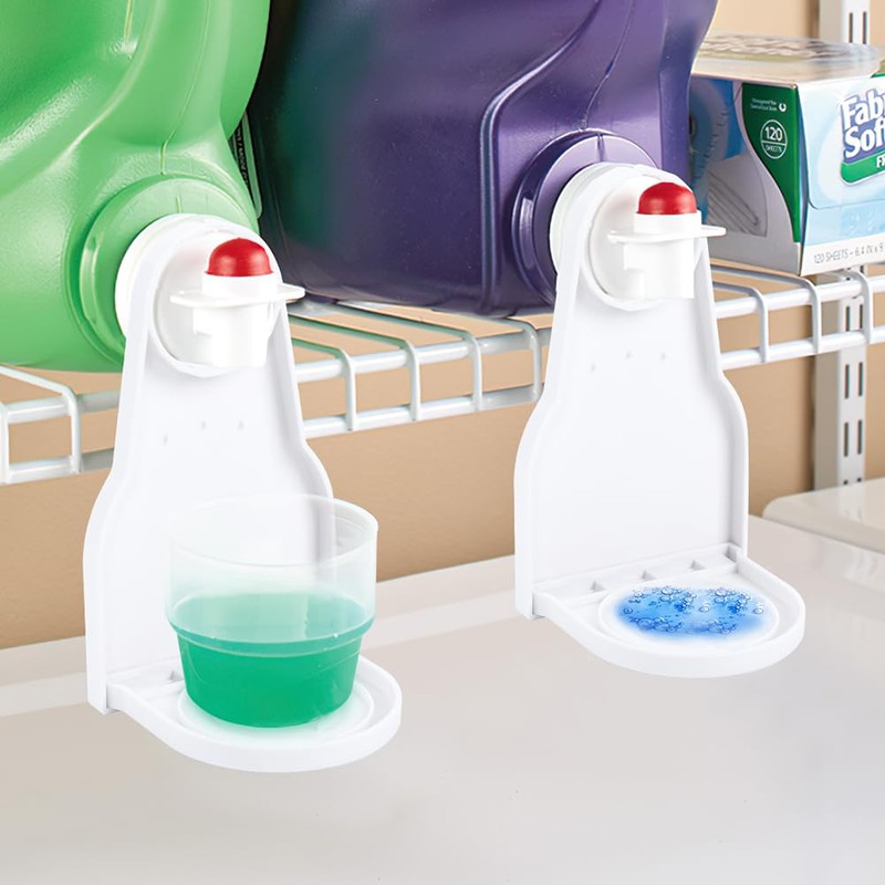 BYHANG 2 Piezas Soporte para Detergente, Dispensador de Detergente para