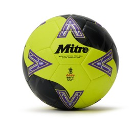 Mitre WFA Cup Train 2526 Calcio per Unisex Adulto, Verde scuro/Purple/Nero, 5