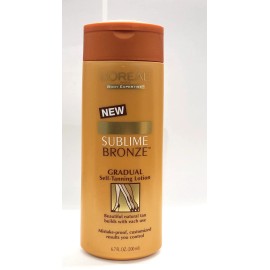 L'Oréal NEW L'Oréal Sublime Bronze GRADUAL Self Tanning Lotion