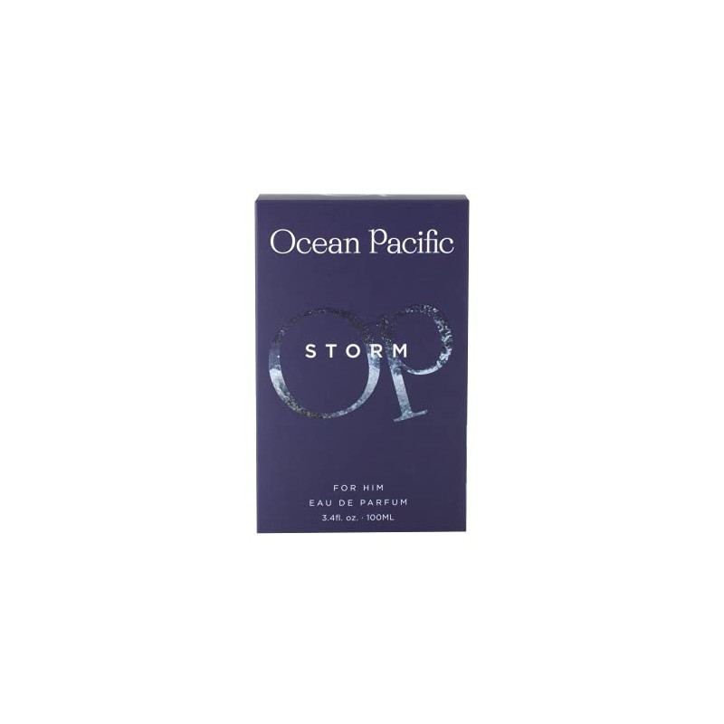 Ocean Pacific Storm Eau De Parfum for Men, Fruity, 3.4