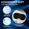 Premium Silk Sleep Mask, Sleep Mask for Side Sleepers, Luxury