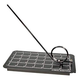 EISCO Loop Kit - Experiment Components & Base- Useful in Studying Potential & Kinetic Energy - Metal Loop Ramp, 2 Metal Balls & Magnetic Base - Visual Scientifics